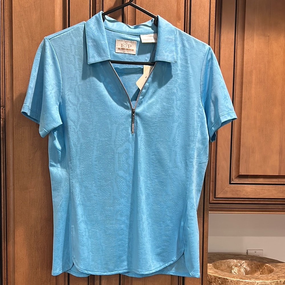 EP Pro Women's Blue Polo Shirt